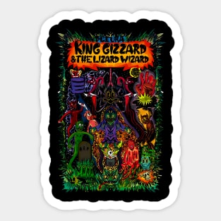 Forest Gizzard Sticker